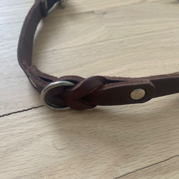 Cloud 7 Dog Collar Riverside Park Saddle in Brown Size S (31-26" neck) - Picture 9 of 10